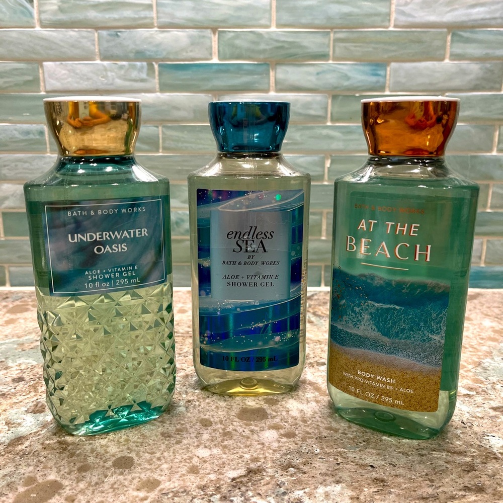 Beach Themed Bath and Body Works bundle.